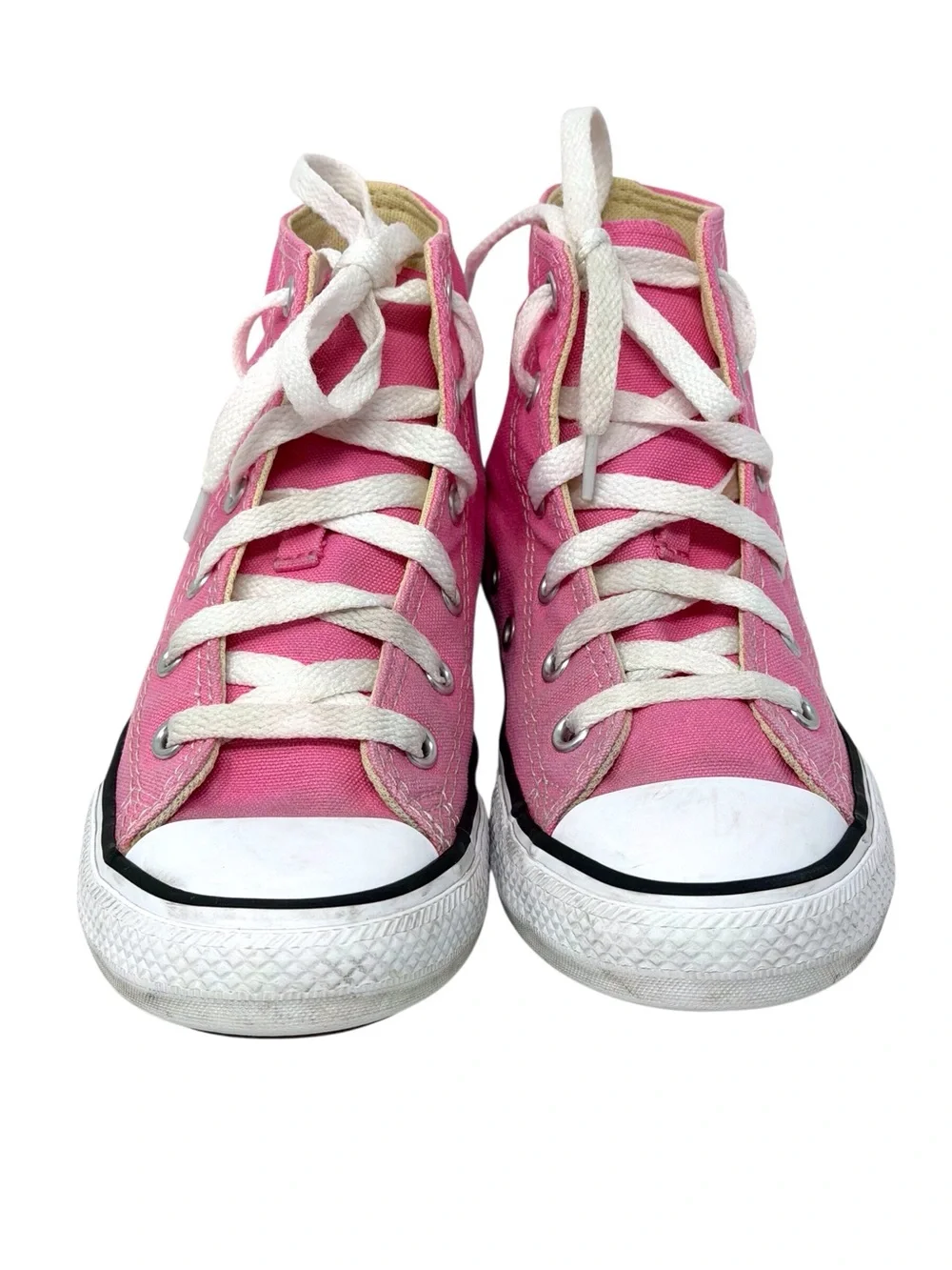 Converse Chuck Taylor High Top Pink Sneakers Youth size US 1/EU 32